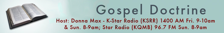 LDS Gospel Doctrine Recordings from Radio Host Donna Max